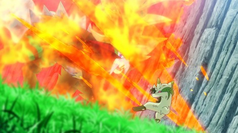 Scene from the anime Pokémon Horizons episode 81